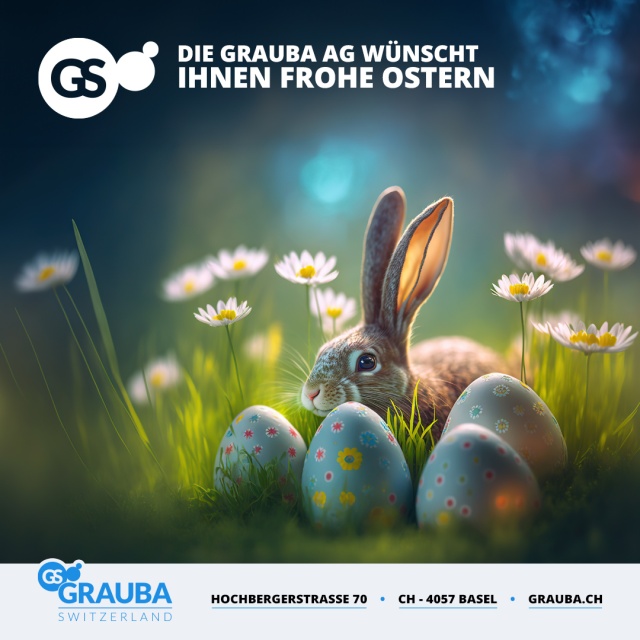 Die Grauba AG wnscht Ihnen frohe Ostern!